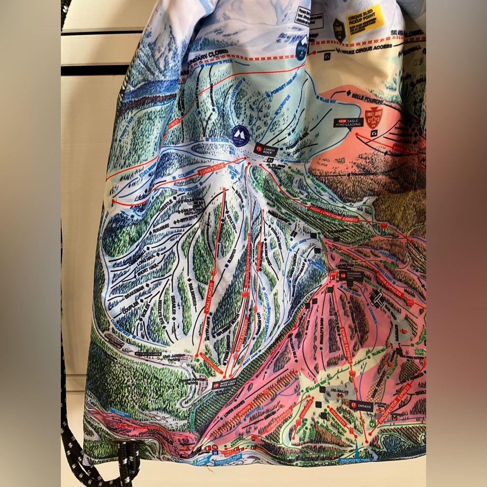 Winter Park Drawstring Ski Backpack - image 5